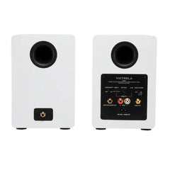Victrola Tempo Bookshelf Speakers - White