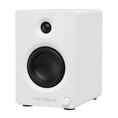 Victrola Tempo Bookshelf Speakers - White