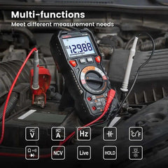 KAIWEETS HT118E Digital Multimeter TRMS 20000 Counts with Higher Resolution Auto-Ranging Voltmeter Accurately Measures Voltage Current Resistance Diodes Continuity Duty-Cycle Capacitance Temperature HT118E