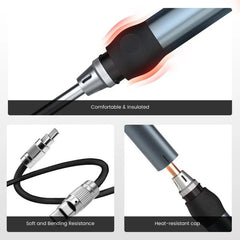 KAIWEETS KETS02 Smart Digital Soldering Iron Kit 65W Programmable AU Plug