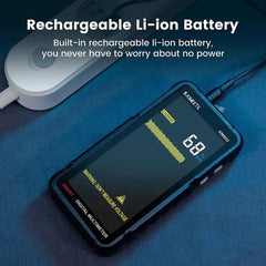 KAIWEETS Smart Multimeter Rechargeable Electrical Tester with Auto Ranging Digital Voltmeter Measures Voltage Current Resistance Continuity Capacitance Temperature Frequency NCV 6000 Counts TRMS