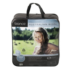 Bianca 550GSM Woolly Comforts Winter Wool Quilt Double