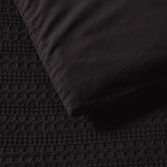 Bianca Kahlani Chocolate Waffle Quilt Cover Set King