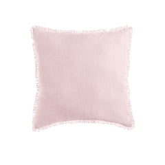 Vintage Design Homewares Blush French Linen Filled Cushion Square - 55cm x 55cm