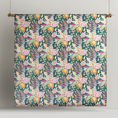 Accessorize Betty Carmila Printed Linen Cotton Quilt Cover Set Queen