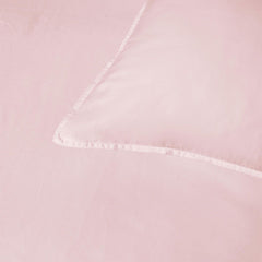 Accessorize 400TC Blush Bamboo Cotton Double Stitch Quilt Cover Set Super King