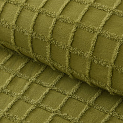 Vintage Design Homewares Parquet Cacti Green Polyester Cotton Quilt Cover Set Double