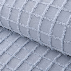 Vintage Design Homewares Parquet Snooze Blue Polyester Cotton Quilt Cover Set Single