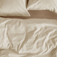 Bedding House Summer Sand Seersucker Cotton Quilt Cover Set King