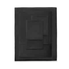 Accessorize 400TC Charcoal Bamboo Cotton Sheet Set 40cm Wall Double