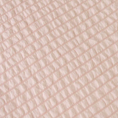 Ardor Ingrid Blush Seersucker Stripe Quilt Cover Set Double