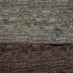 Essentially Home Living Moray Chocolate Quilt Cover Set Double