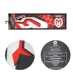 A-League Melbourne Heart Rubber Back Bar Runner 25 x 89 cm