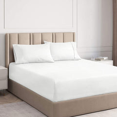 Ramesses White 2000TC Cooling Bamboo Combo Set Queen