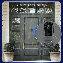 Smart Wireless Video Doorbell with 4.3" Screen HD 8MP Camera Night VisionTwo-Way Audio IP65