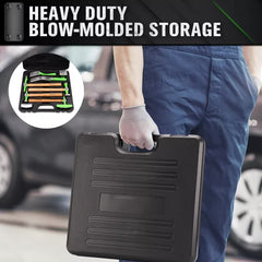 9-Piece Garden Tools Auto Body Hammer Dolly Set Car Body Dent Repair Tool Case