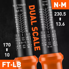 3Pc 1/2" Drive Click Torque Wrench Ratchet Socket Adaptor Extension WorkShop