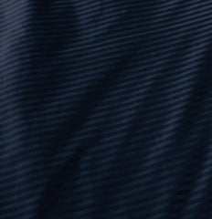 1000TC Ultra Soft Striped Super King Size Midnight Blue Duvet Quilt Cover Set