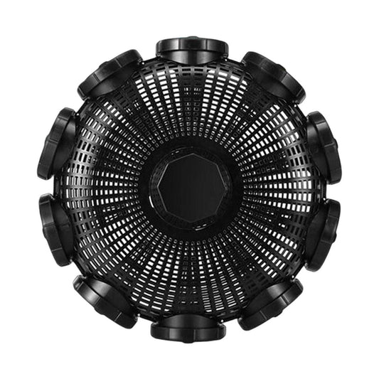 10Hole Eel Fishing Trap Cage Loach Fish Shrimp Net Folding Portable Catch Basket