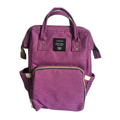 Luxury Multifunctional Diaper Nappy Backpack Maternity Mummy Changing Bag - Dark Gray