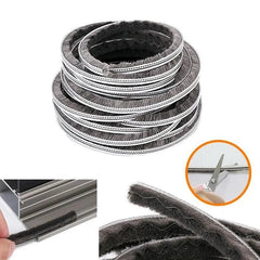 10M Hairy Seal Brush for Door & Window Draught Exclusion - 5x6mm(10M)