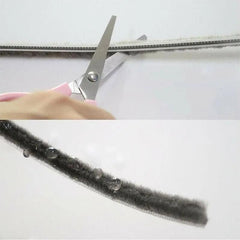 10M Hairy Seal Brush for Door & Window Draught Exclusion - 5x6mm(10M)