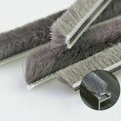 10M Hairy Seal Brush for Door & Window Draught Exclusion - 5x6mm(10M)