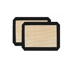 New Non-Stick Silicone Baking Mat Large Scale Cake Emarle Silicon Bakeware Dough - Red 2PCS(2*60X40CM)