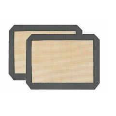 New Non-Stick Silicone Baking Mat Large Scale Cake Emarle Silicon Bakeware Dough - Red 2PCS(2*60X40CM)