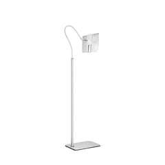 Adjustable Floor/Desk Stand Bed Lazy Mount Holder Arm Bracket For Phone Tablet - Floor Stand (135cm&Black)