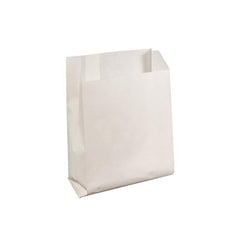 1000PCS Oil-proof Takeaway Paper Bags for Premium Takeout Supply - Smiling faces-23*13*7cm