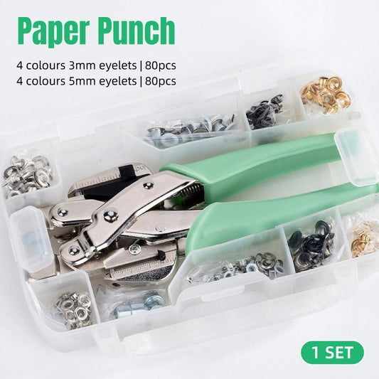 Air Eye Pliers Multi Function Variable Punching Pliers for Leather Craft DIY Use