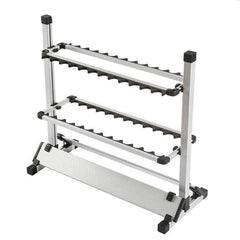12/24 Hole Multi Functional Fishing Rod Holder Storage Rack Display Organizer - 12Holes
