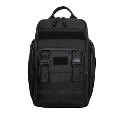 Fishing Tackle Backpack Storage Bag Shoulder Fishing Gear Bags Outdoor Backpack - Black