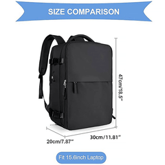 Waterproof Travel Backpack Outdoor Sports Shoulder Bag Hiking Camping Daypack - Grey