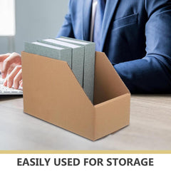 10pcs Slanted Display Boxes for Sorting Organising Storage Containers Organizer - 60cm x 30cm x 20cm