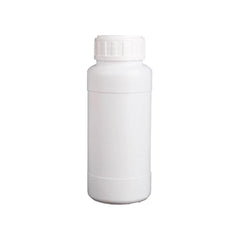 50pcs Chemical Bottle White Plastic Sample Reagent Bottles for Lab Storage - 200ml