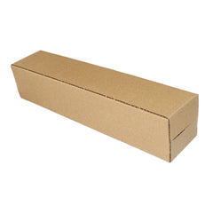 50pcs Long Strip Carton Flat Square Durable Shipping Boxes for Packaging Storage - 10cm x 10cm x 42cm