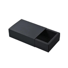 25X Black Kraft Paper Drawer Jewelry Package Necklace Bracelet Gift Package box - 20.5*15.5*4-25pcs