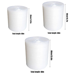 Bubble Wrap Roll Shockproof Packaging Foam Paper Express Shipping Protective - 20cm