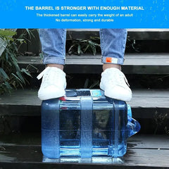 Outdoor Water Bucket Household Storage Car Water Tank Drinking Water Storage - 10L