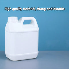 Plastic Square Bucket Storage Container Flat Square Pots 6 Sizes for Home Garden - 2L