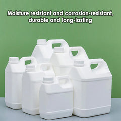 Plastic Square Bucket Storage Container Flat Square Pots 6 Sizes for Home Garden - 2L