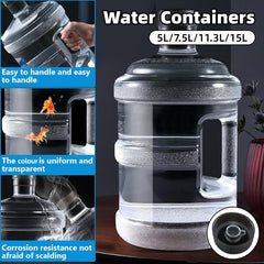 Water Storage Jugs Water Bucket Pure Water Barrel Portable Water Tank Water - 15L