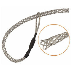 Stainless Steel Cable Pulling Sock Wire Grip Tool for NBN Telstra Ducting 6 Sizes - Yellow(20-25MM)
