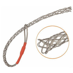 Stainless Steel Cable Pulling Sock Wire Grip Tool for NBN Telstra Ducting 6 Sizes - Yellow(20-25MM)