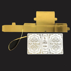 50PCS Moon Stars Wedding Candy Box Gift Box Holiday Party Decorations Favour - White