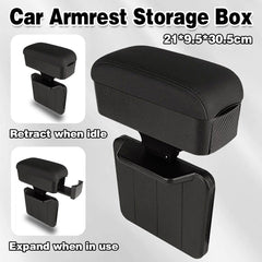 Multifunctional Armrest Storage Box Gap Organizer for Vehicle Interior Use