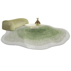 Shaped Cashmere Carpet Living Room Full Blanket Cloakroom Dressing Table - Pink