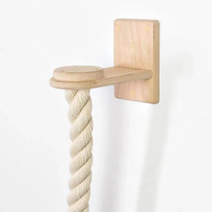 Cat Climbing Frame Rope Leash Jumping Platform for Cats Interactive Play Set